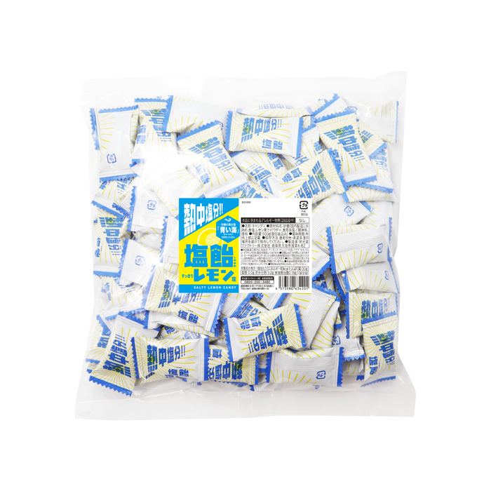 【EC限定】500g 熱中塩分!!塩飴レモン味